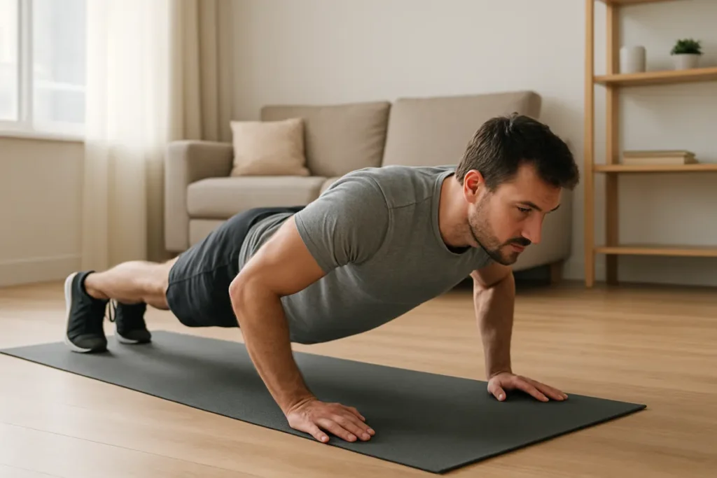 How to Improve Push-Up Strength at Home: A Practical Progression Plan