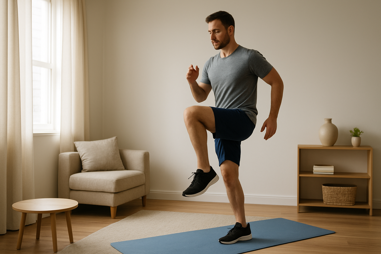 Best Cardio Workouts for Small Apartments: 7 Quiet, Effective Options